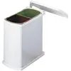 Image de Hailo MF Swing, Poubelle, Blanc