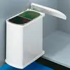 Image de Hailo Duo Afvalemmer voor draaideurkast 20,3x38,8x42cm wit