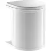 Image de Hailo 3515001 Poubelle MO Swing 40.1/15 w Armoires à partir de 400 mm de large avec porte à charnières, Poubelle, Blanc