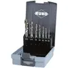 Image de Ruko, Taraud, Jeu de tarauds Din371/376 Forme C M3-M12 7pcs Hss-Co5 Cassette Ku - 245062Ro
