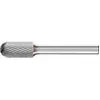 Image de Pferd, Tête de fraisage, Fraise sur tige WRC D. 10 mm L. tête 20 mm D. de la tige 6mm carbure engrènement 5