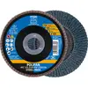 Image de Pferd, Abrasifs, POLIFAN disque à lamelles sal line PSF 125 mm zircone alumine Z granulométrie 120 pour /diamètre (120)