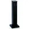 Image de Albert Leuchten, Accessoires pour la recharge des voitures électriques, Colonne de prises de courant hauteur 50 cm noir 2 prises de courant parallélépipédiques