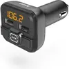 Image de Hama Transmetteur FM avec AUX-IN + USB-IN, Adaptateur pour véhicule, Noir