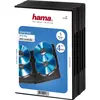 Image de Hama Boîtier vide pour DVD Quad Box, paquet de 5, S, CD + DVD : accessoires