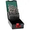 Image de Metabo, Foret, Cassette de forets HSSGB (1 mm, 1,5 mm, 10 mm, 10,5 mm, 11 mm, 11,5 mm, 12 mm, 12,5 mm, 13 mm, 2 mm, 2,5 mm, 3 mm, 3,5 mm, 4 mm, 4,5 mm, 5 mm, 5,5 mm, 6 mm, 6,5 mm, 7 mm, 7,5 mm, 8 mm, 8,5 mm, 9 mm, 9,5 mm)