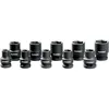 Image de Metabo, Clé à douille + douilles, Jeu de clés à douille (10 mm, 11 mm, 12 mm, 13 mm, 15 mm, 17 mm, 19 mm, 21 mm, 22 mm, 24 mm)