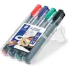 Image de Staedtler, Marqueur, 352 Lumocolor perm. marker 4pcs. (4x)
