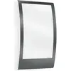 Image de Steinel, Éclairage d'extérieur, Die L 22 NM ist eine elegant geformte, anthrazitfarbene Aussenleuchte mit hochwertiger Edelstahlblen (E27, IP44)