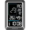 Image de Kienzle Funk DCF Wetterstation Kompakt, Station météo, Gris, Argent