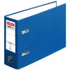 Image de Herlitz, Classeur, PP file maX.file protect, A5 paysage, bleu Largeur du dos : 75 mm, PP plastic cover, insertable (A5, 75 mm, 1 pcs)