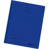 Image de Herlitz, Porte-documents, Dossier de reporting easyorga, DIN A4, carton manila, bleu foncé, 240 g/m2, plié et prêt à (A4, 10x)