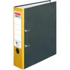 Image de Herlitz, Classeur, Chemise maX.file nature, largeur du dos : 80 mm, dos jaune, avec couverture en papier marbré noir. (A4, 80 mm, 1 pcs)