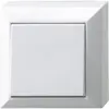 Image de REV, Interrupteurs éclairage + volets électriques, Interrupteur complet, commutateur blanc 0511471777