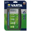Image de Varta Chargeur universel (AA / LR6 / LR06 / Mignon / R6 / R14505, AAA / LR03 / Micro / R03 / AM4 / MN2400 / KR03, C, D, Chargeurs sans batterie), Chargeur de batterie