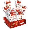 Image de Herma, Autocollants, Autocollants de Noël DECOR Père Noël & Cie, présentoir Présentoir en carton avec impression de Noël (60 Autocollants)