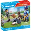 Image de Playmobil Recherche de traces avec un chien (71731)