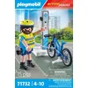 Image de Playmobil Action Heroes 71732 Policier cycliste avec borne de recharge