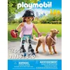 Image de Playmobil My Life 71739 Jeune fille rolleuse avec Retriever