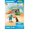 Image de Playmobil My Life 71746 Enfant 2 cochons d'Inde et accessoires