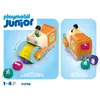 Image de Playmobil JUNIOR : Un véhicule de collecte des déchets amusant (71774)