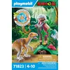 Image de Playmobil Dinos 71823 Vélociraptor et explorateur avec lasso