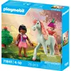 Image de Playmobil Licorne Ciel Rose Avec Fee (71841)