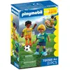 Image de Playmobil Fussballspieler und Fussballspielerin (72058)