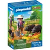 Image de Playmobil Landwirt mit Hängebauchschwein (72171)