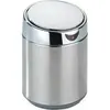 Image de Wenko Poubelle de table et cosmétique avec capteur Chrome 0,8 l, Poubelle, Argent