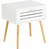 Image de Wenko, Table basse, Finja table d'appoint en bois marron 45,0 x 38,0 x 50,0 cm (38 x 45 x 50 cm)