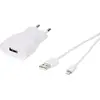 Image de Vivanco A Lightning (12 W, 1 portion), Chargeur USB, Blanc
