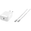 Image de Vivanco Chargeur Super Fast Power Delivery Set Blanc Intérieur (45 W, 1 portion), Chargeur USB, Blanc