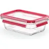 Image de Emsa Clip&Close, Boîte de conservation, Transparent, Rouge
