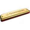 Image de Hohner Golden Melody Tremolo (Harmonica), Instrument à vent, Rouge