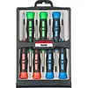 Image de kwb, Tournevis, Jeu de tournevis de précision professionnel 7 pcs. (Escale, évidement transversal, TX)