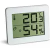 Image de TFA Thermo-hygromètre, Thermomètre + hygromètre, Blanc, Argent