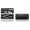 Image de Zwilling Classic Manicureset 5-delig met nagelschaar, leer in krokodillenlook, zwart Manicureset