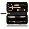 Image de Zwilling Premium manicureset 5-delig met compacte nagelknipper leer, in zwart Manicureset