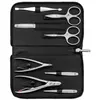 Image de Zwilling Premium manicureset 8-delig, van echt leer, zwart Manicureset