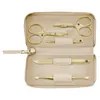 Image de Zwilling Manicure- en pedicureset 5-delig met nagelschaar, leer, beige Manicureset