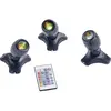 Image de Pontec, Fontaine + bassin de jardin, Éclairage de bassin PondoStar LED RW Set 3