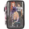 Image de Top Model, Trousse, TOPModel - Étui à crayon triple REBEL KITTY ( 0413017 )