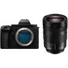 Image de Panasonic DC-S5 IIX + Lumix S 24-105 f4 (24 - 105 mm, 24.20 Mpx, Plein format), Appareil photo, Noir