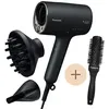 Image de Sèche-cheveux avec brosse ronde Panasonic EH-NA0J-PACK 1600 W Noir et Argent
