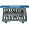 Image de Gedore, Clé à douille + douilles, IN 19 LKM Jeu de tournevis 1/2" 15 pièces 6 pans intérieurs 5-17mm (10 mm, 11 mm, 12 mm, 13 mm, 14 mm, 15 mm, 16 mm, 17 mm, 5 mm, 6 mm, 7 mm, 8 mm, 9 mm)