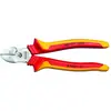 Image de Gedore, Coupe-boulons + pince coupante diagonale, VDE 8314180 VDEPowerSide cutters VDE Isolation des manchons (185 mm)