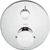 Image de hansgrohe, Robinetterie de salle de bains, Thermostatique AXOR STARCK UP avec robinet d'arrêt et inverseur chrome