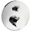 Image de Hansgrohe Axor Starck afdekset voor thermostaat met stop- en omstelkraan Chroom