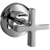 Image de hansgrohe, Vanne, Vanne d'arrêt AXOR CITTERIO DN 15/DN 20 UP avec poignée croisillon chrome